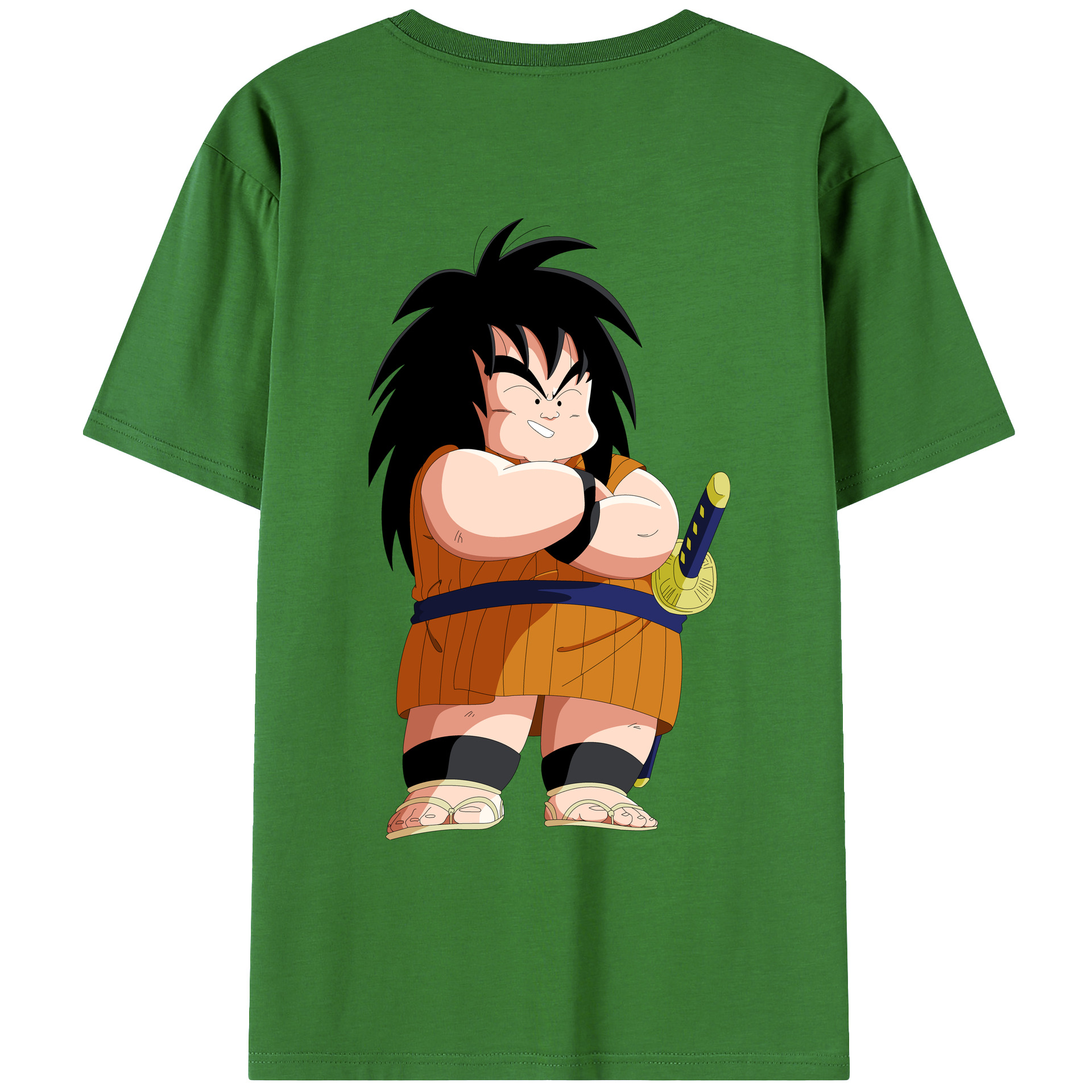 （画像用） ドラゴンボール やじろべえ DRAGON BALL Yajirobe レディース半袖Tシャツ(バックプリント)